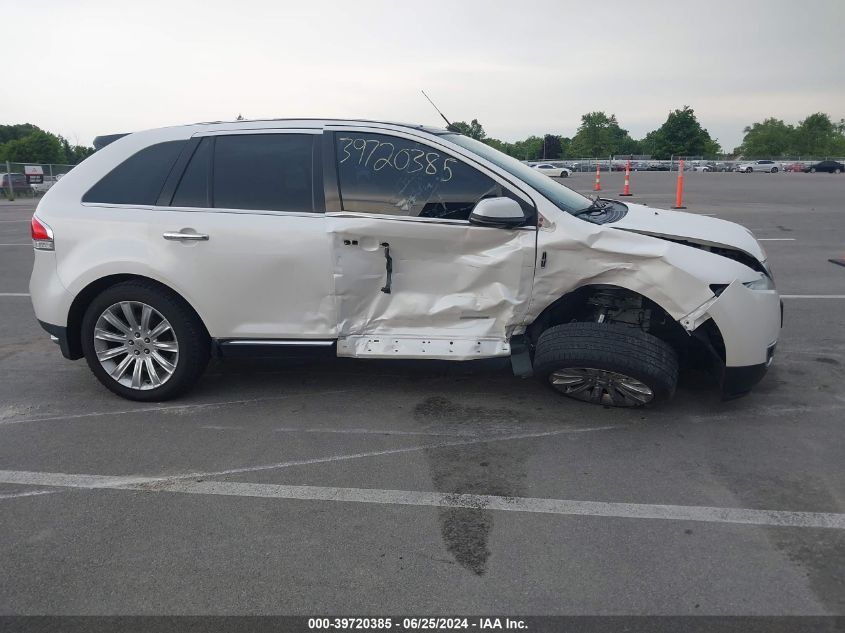 2012 Lincoln Mkx VIN: 2LMDJ8JK4CBL02066 Lot: 39720385