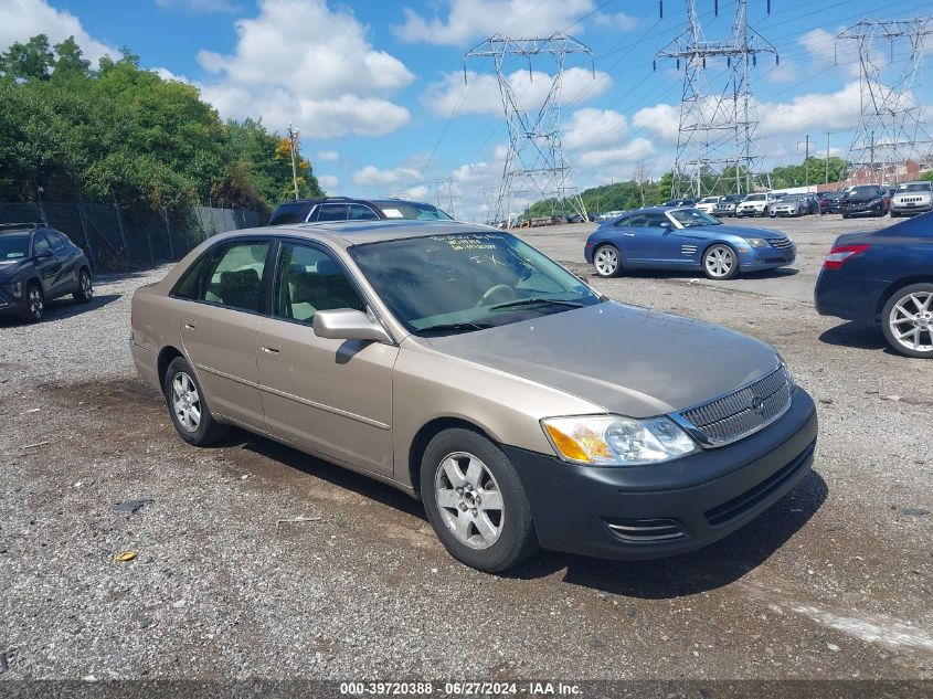 2000 Toyota Avalon Xl VIN: 4T1BF28B5YU049395 Lot: 39720388