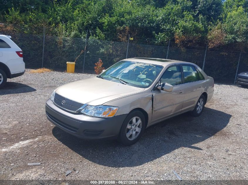 2000 Toyota Avalon Xl VIN: 4T1BF28B5YU049395 Lot: 39720388