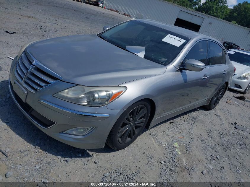 2012 Hyundai Genesis 5.0 VIN: KMHGC4DHXCU189701 Lot: 39720404
