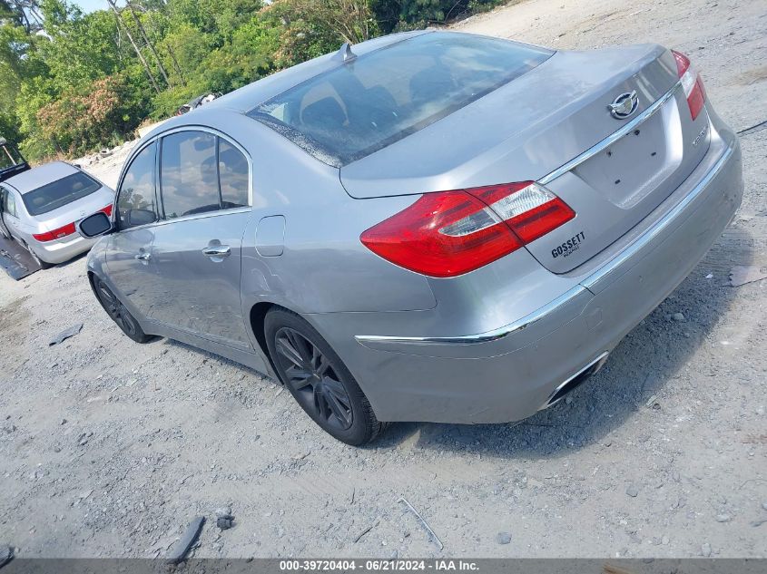 2012 Hyundai Genesis 5.0 VIN: KMHGC4DHXCU189701 Lot: 39720404