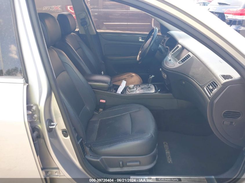 2012 Hyundai Genesis 5.0 VIN: KMHGC4DHXCU189701 Lot: 39720404