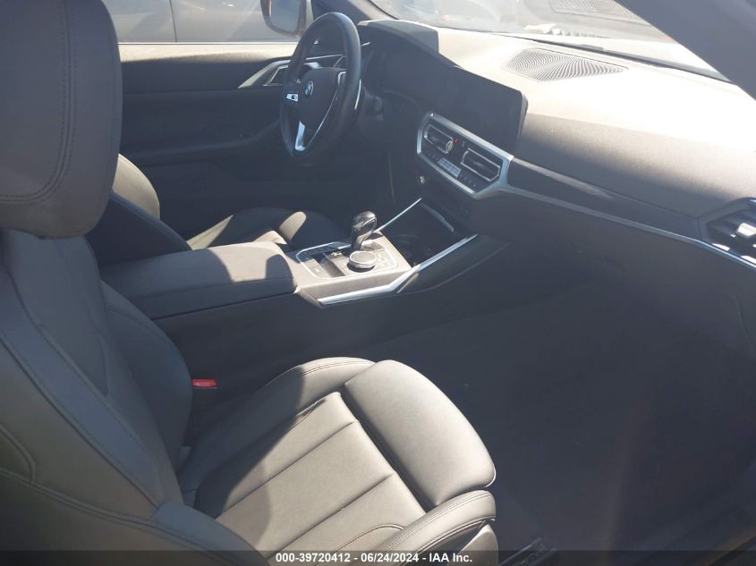 2021 BMW 430I VIN: WBA23AT04MCG20923 Lot: 39720412