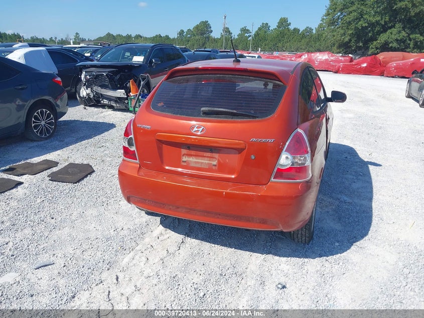 2011 Hyundai Accent Gs VIN: KMHCM3ACXBU191543 Lot: 39720413