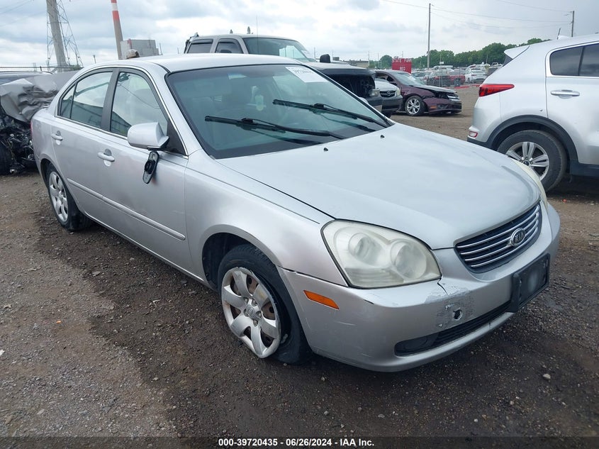 2008 Kia Optima Lx VIN: KNAGE123X85210887 Lot: 39720435