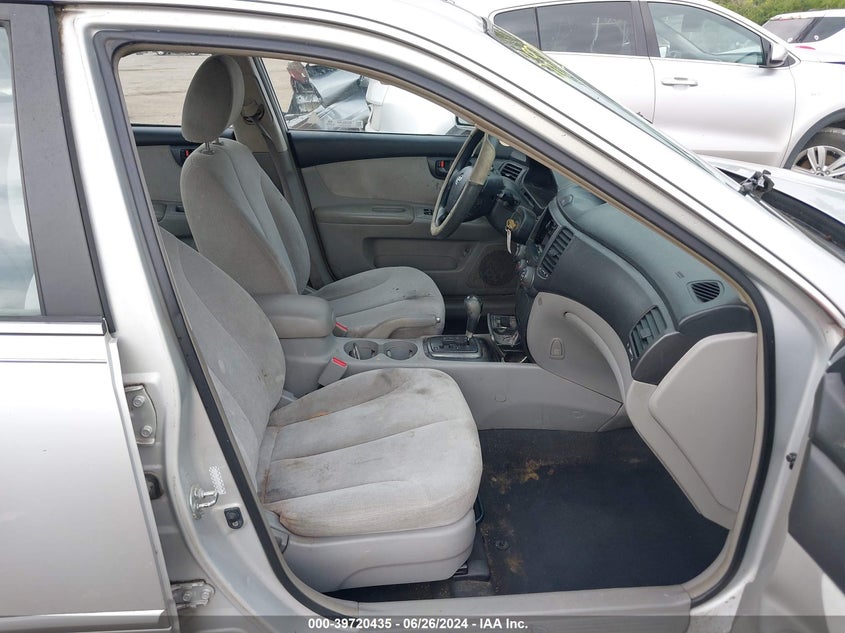 2008 Kia Optima Lx VIN: KNAGE123X85210887 Lot: 39720435