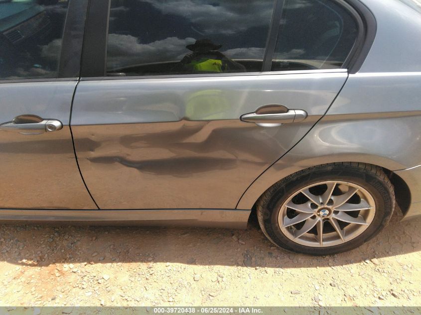 2010 BMW 328I VIN: WBAPH7G57ANM50862 Lot: 39720438