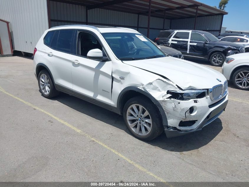 5UXWZ7C35H0V89880 2017 BMW X3 - Image 1