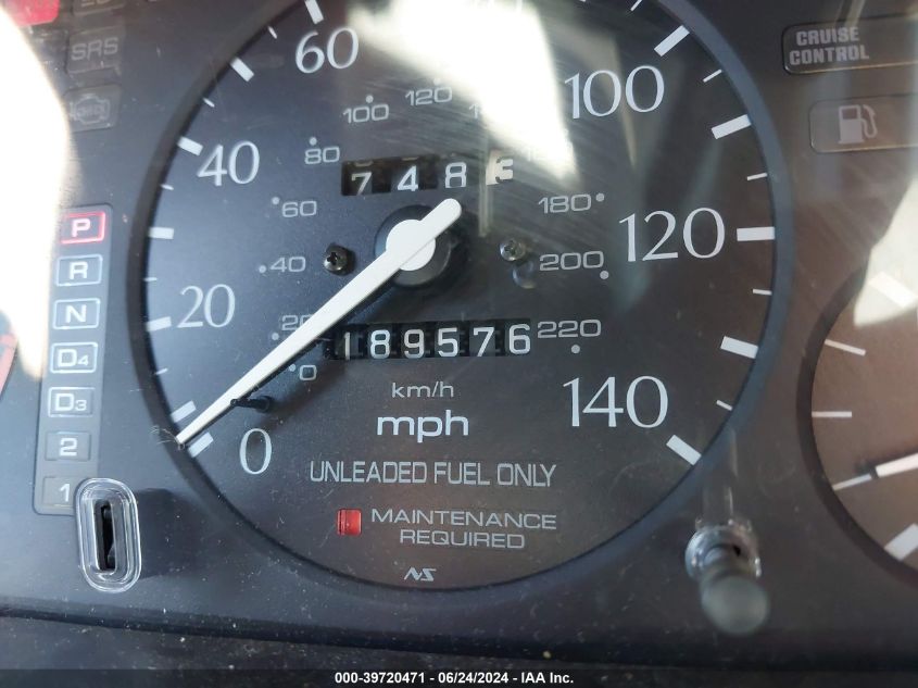 1997 Acura Cl 3.0 VIN: 19UYA2251VL013545 Lot: 39720471