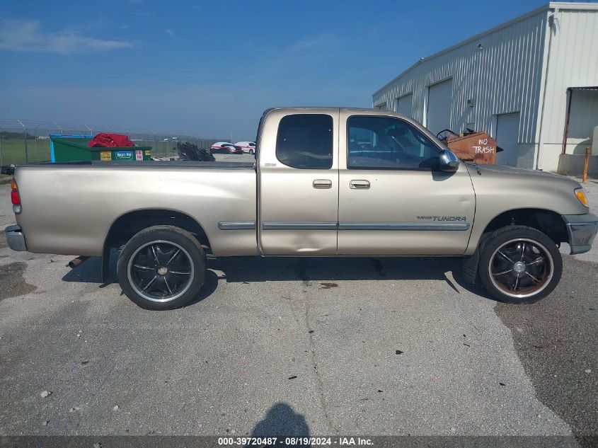 2002 Toyota Tundra Sr5 VIN: 5TBRN34112S246416 Lot: 39720487