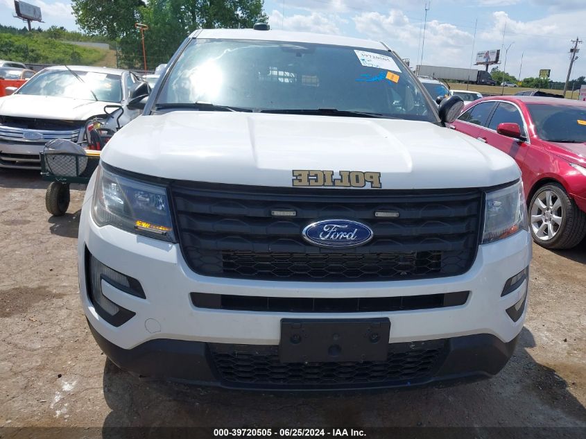 2017 Ford Explorer Police Interceptor VIN: 1FM5K8AR8HGE26013 Lot: 39720505