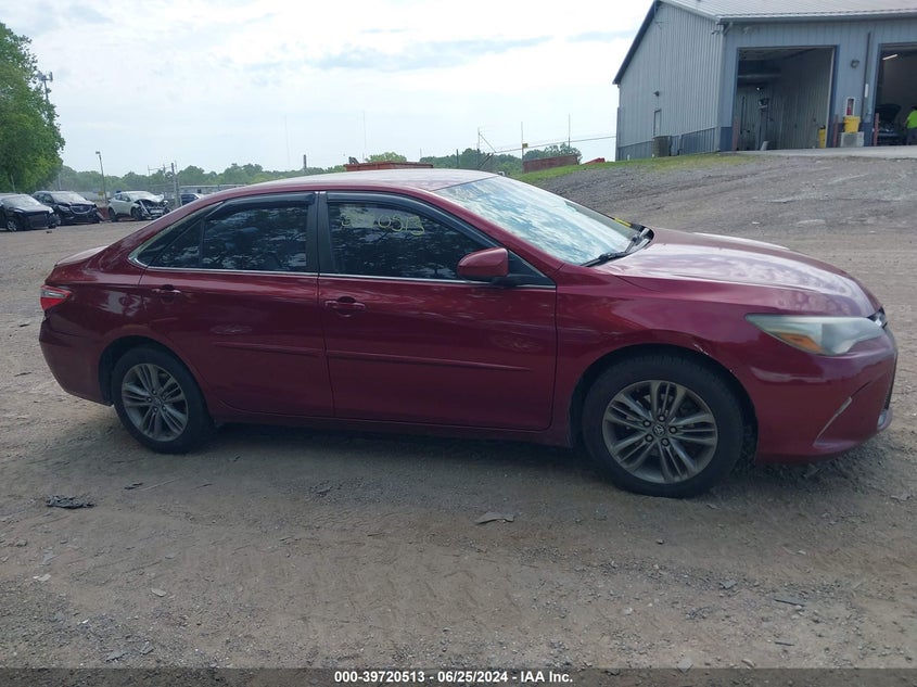 2016 Toyota Camry Le/Xle/Se/Xse VIN: 4T1BF1FK5GU580320 Lot: 39720513
