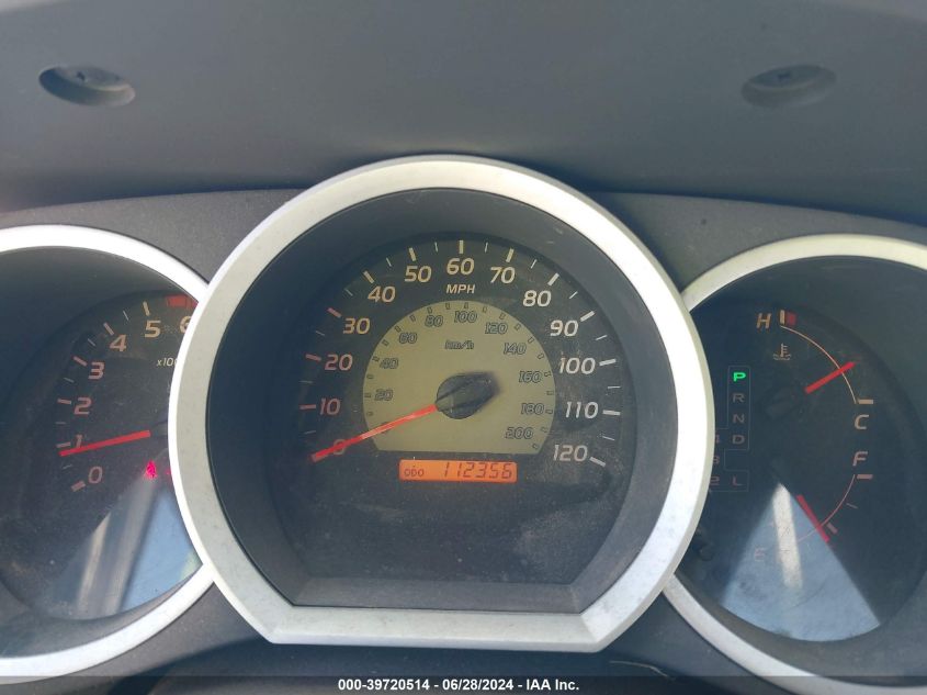 2009 Toyota Tacoma Base V6 VIN: 5TEUU42N39Z666529 Lot: 39720514