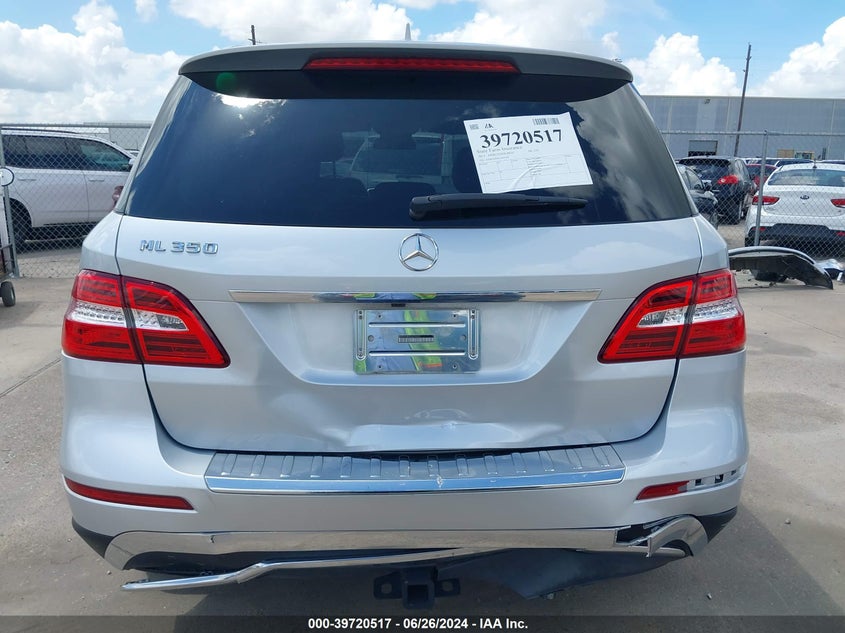 2014 MERCEDES-BENZ ML 350 350 - 4JGDA5JB6EA426297