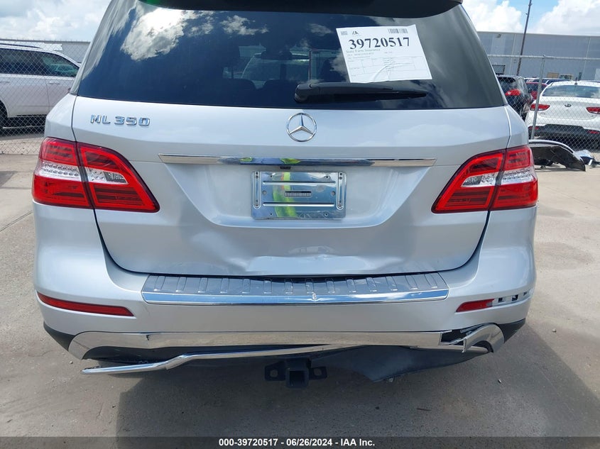 2014 MERCEDES-BENZ ML 350 350 - 4JGDA5JB6EA426297