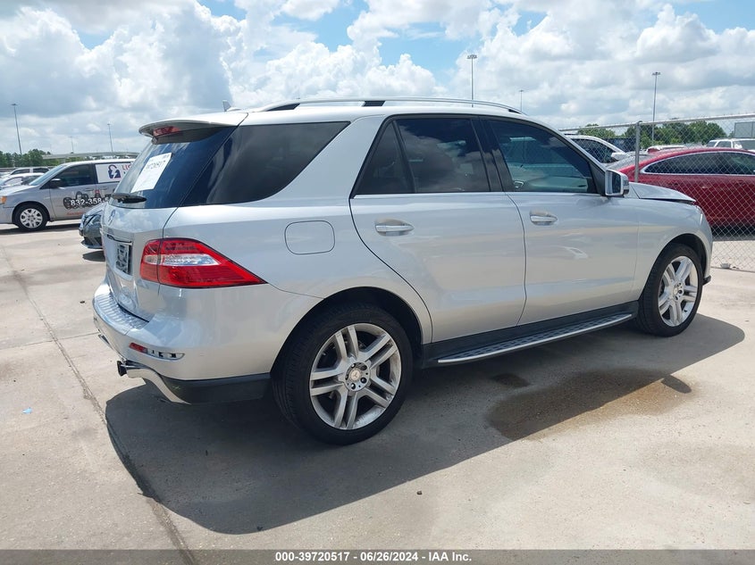 2014 MERCEDES-BENZ ML 350 350 - 4JGDA5JB6EA426297