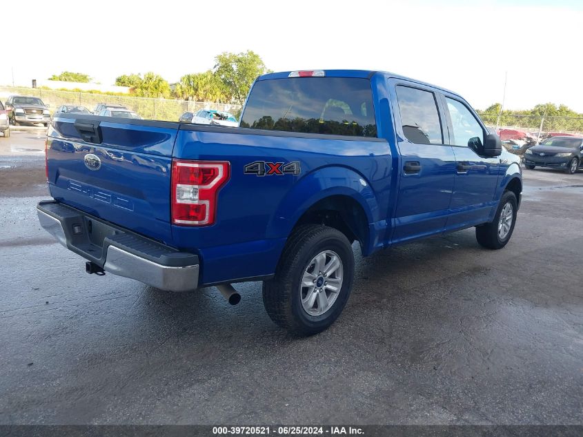 VIN 1FTEW1E5XJFD17037 2018 FORD F-150 XLT