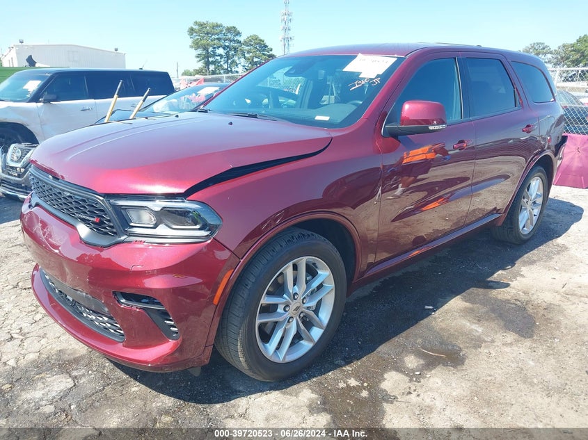2022 DODGE DURANGO GT PLUS RWD - 1C4RDHDGXNC203369
