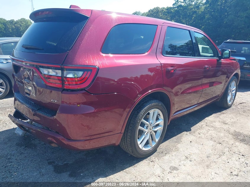 2022 DODGE DURANGO GT PLUS RWD - 1C4RDHDGXNC203369