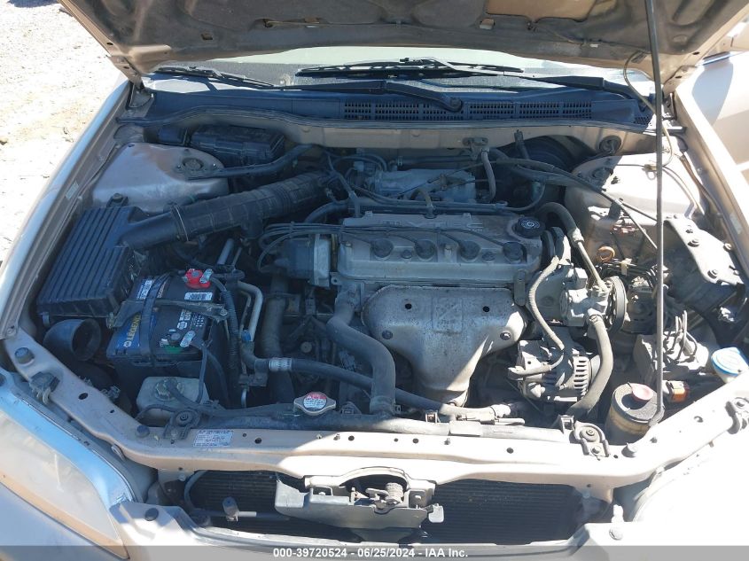 2000 Honda Accord Ex VIN: 1HGCG5661YA155780 Lot: 39720524