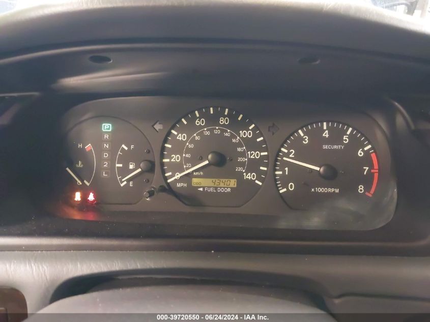 2000 Toyota Camry Xle V6 VIN: 4T1BF28K4YU107948 Lot: 39720550