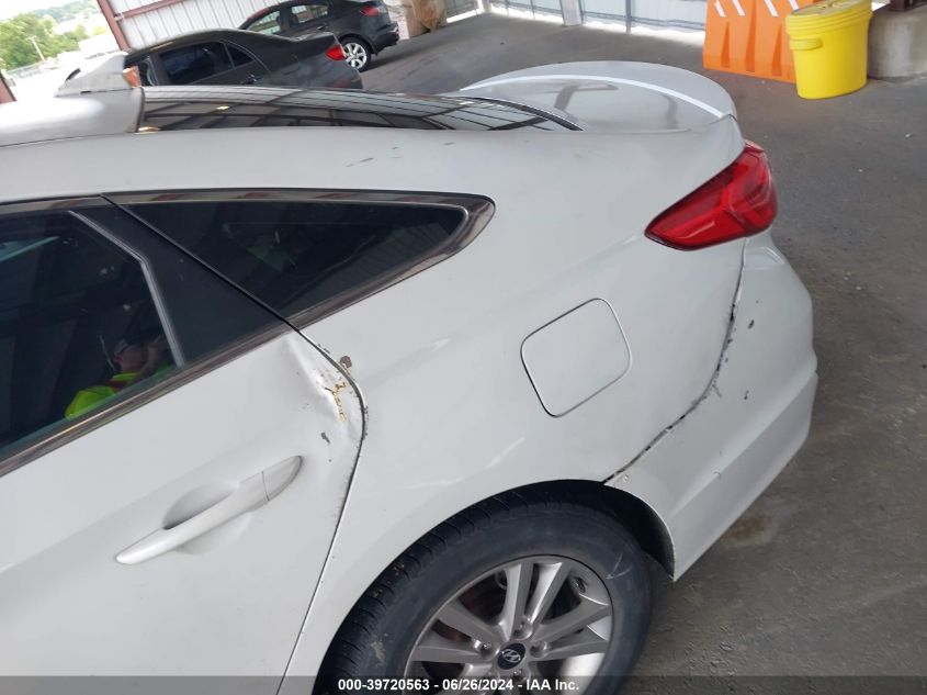 2017 Hyundai Sonata VIN: 5NPE24AF1HH518658 Lot: 39720563