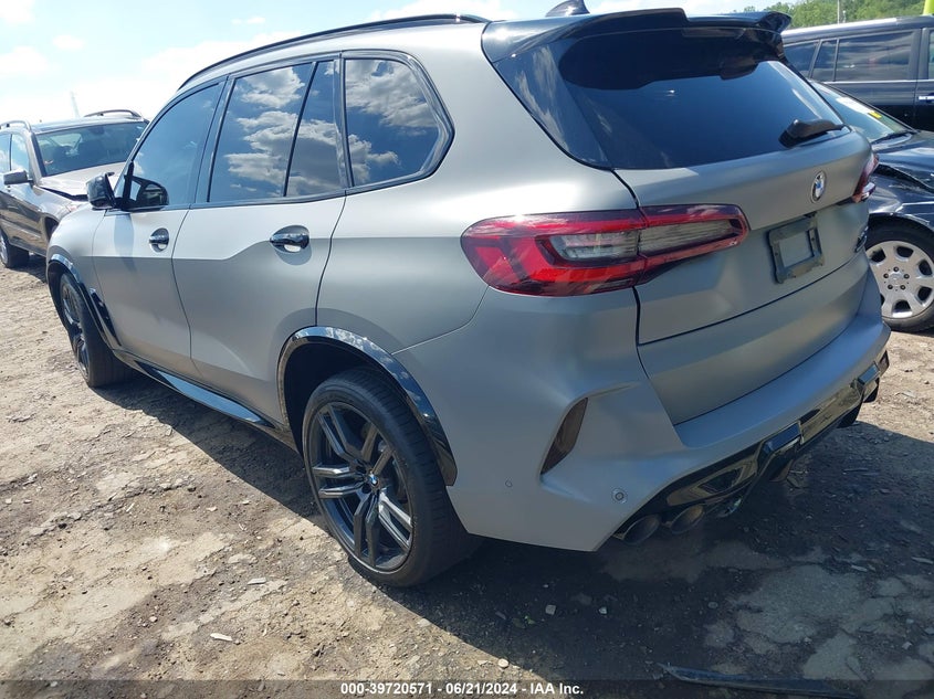 2021 BMW X5 M VIN: 5YMJU0C03M9E38298 Lot: 39720571