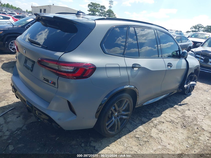2021 BMW X5 M VIN: 5YMJU0C03M9E38298 Lot: 39720571