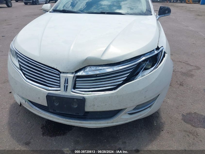 2013 Lincoln Mkz Hybrid VIN: 3LN6L2LU3DR826631 Lot: 39720613