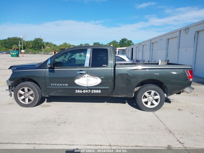 2008 Nissan Titan Se VIN: 1N6BA06A18N300230 Lot: 39720632