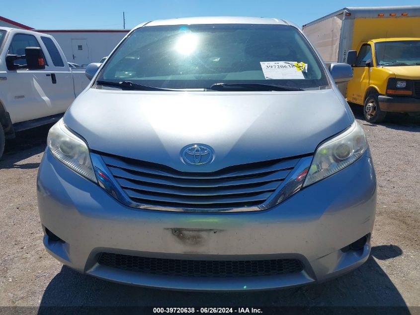 2015 Toyota Sienna Le 8 Passenger VIN: 5TDKK3DC0FS604064 Lot: 39720638