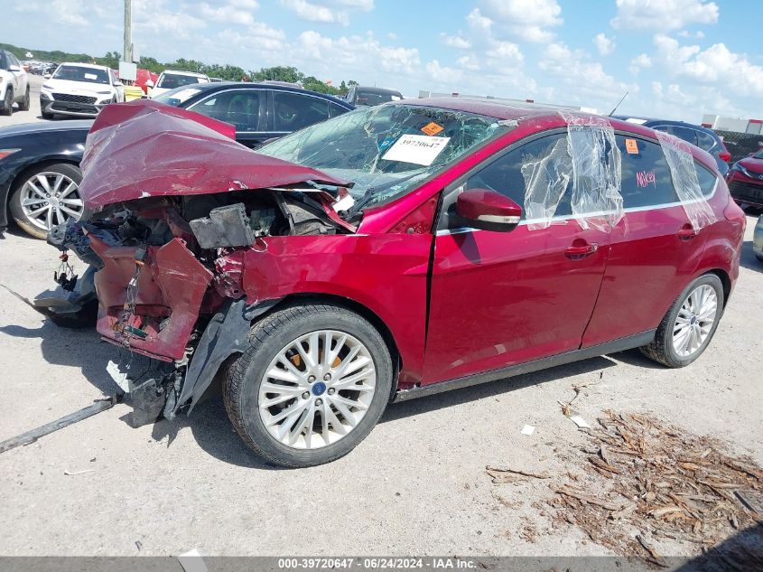 2016 Ford Focus Titanium VIN: 1FADP3N21GL220772 Lot: 39720647