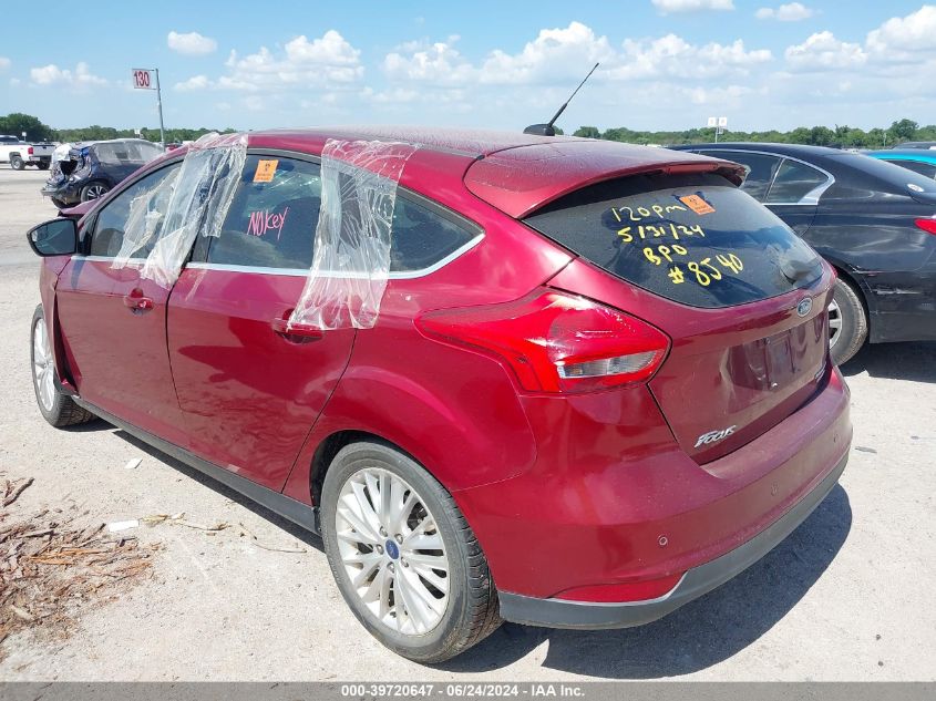 2016 Ford Focus Titanium VIN: 1FADP3N21GL220772 Lot: 39720647