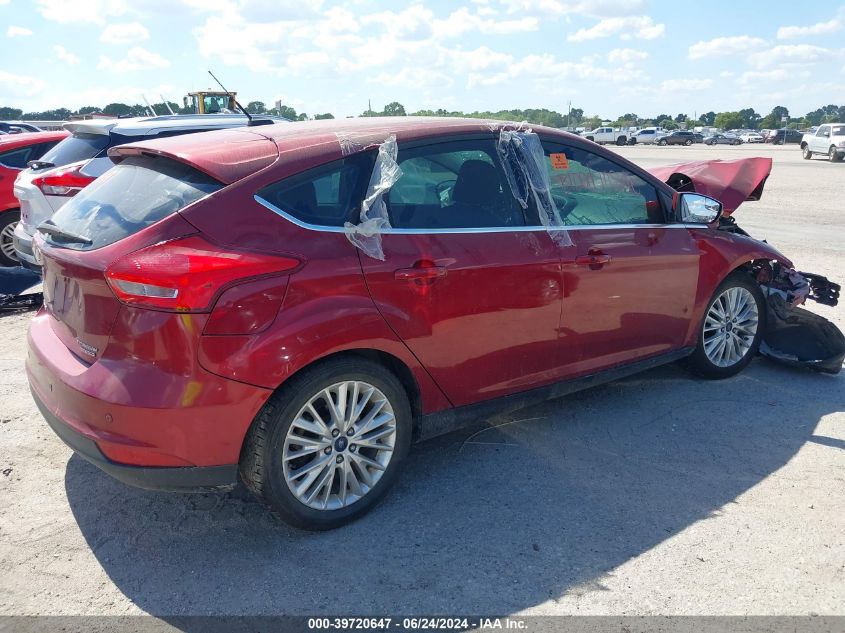 2016 Ford Focus Titanium VIN: 1FADP3N21GL220772 Lot: 39720647