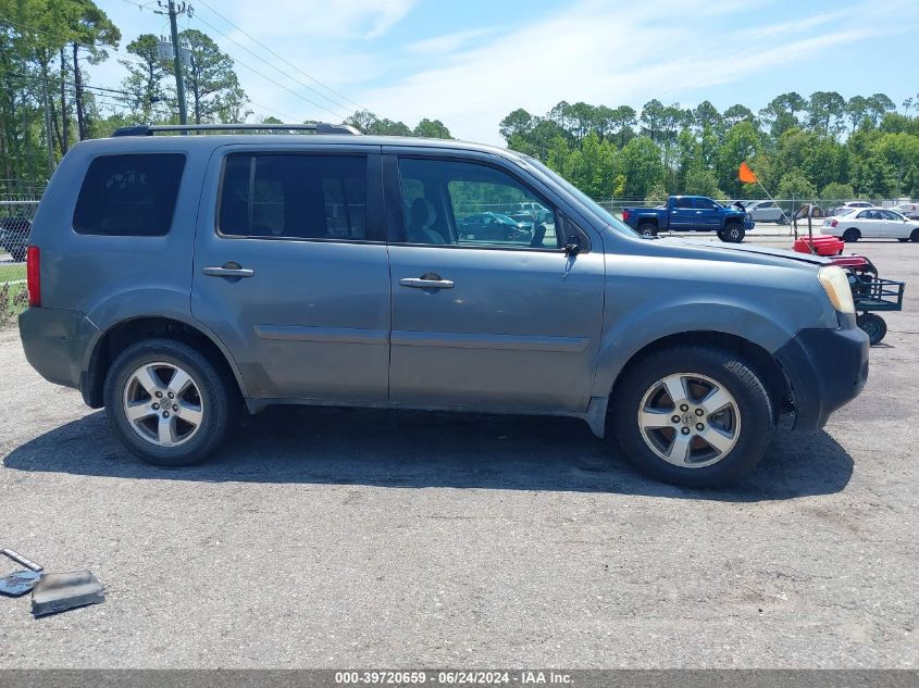 2010 Honda Pilot Ex VIN: 5FNYF3H40AB017474 Lot: 39720659