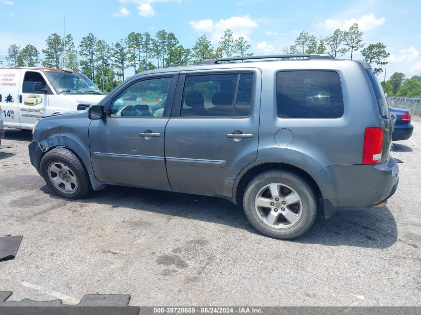 2010 Honda Pilot Ex VIN: 5FNYF3H40AB017474 Lot: 39720659