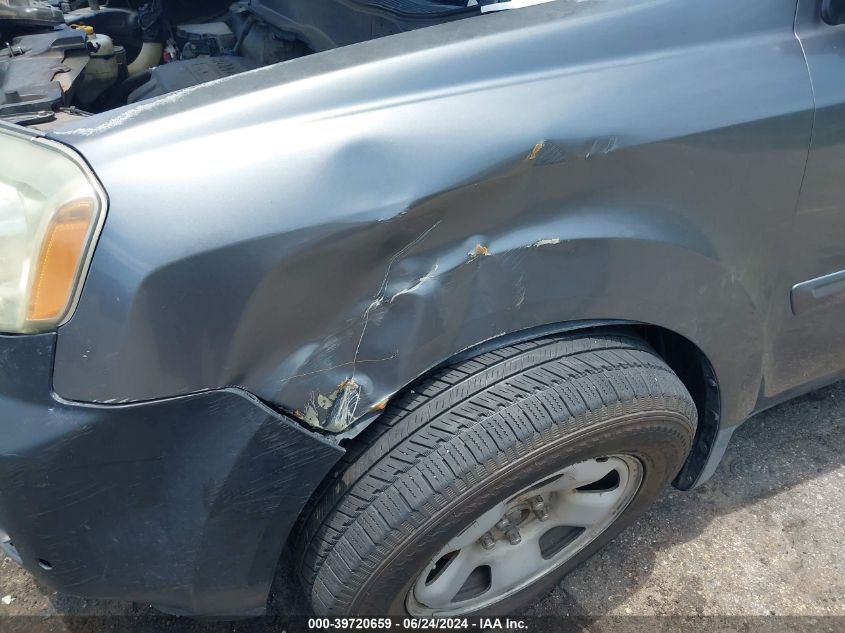 2010 Honda Pilot Ex VIN: 5FNYF3H40AB017474 Lot: 39720659