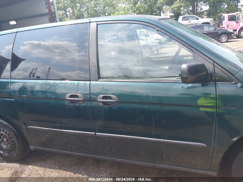 2000 Honda Odyssey Lx VIN: 2HKRL1855YH516017 Lot: 39720684