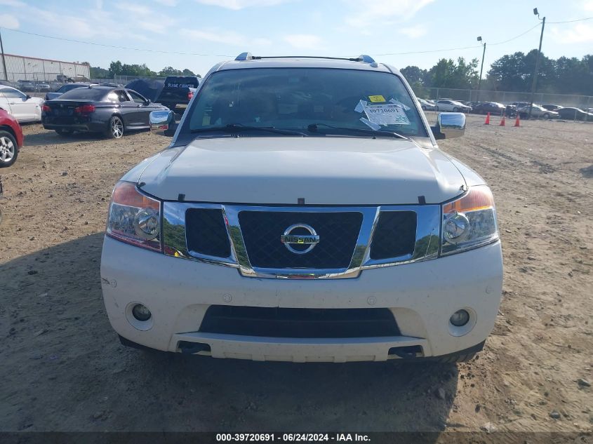 2012 Nissan Armada Platinum VIN: 5N1BA0ND3CN618451 Lot: 39720691