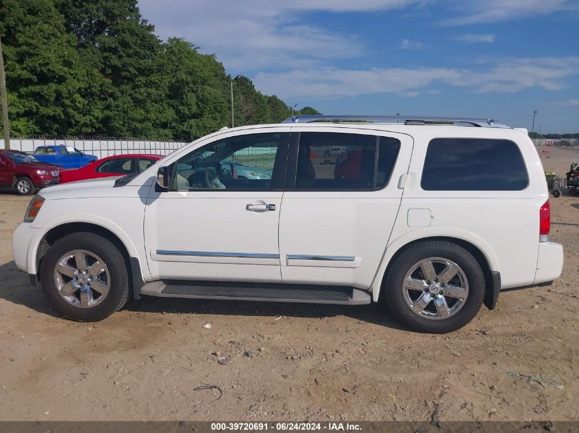 2012 Nissan Armada Platinum VIN: 5N1BA0ND3CN618451 Lot: 39720691