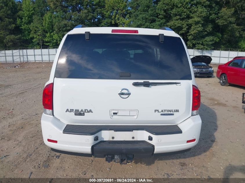 2012 Nissan Armada Platinum VIN: 5N1BA0ND3CN618451 Lot: 39720691