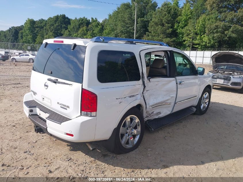 2012 Nissan Armada Platinum VIN: 5N1BA0ND3CN618451 Lot: 39720691