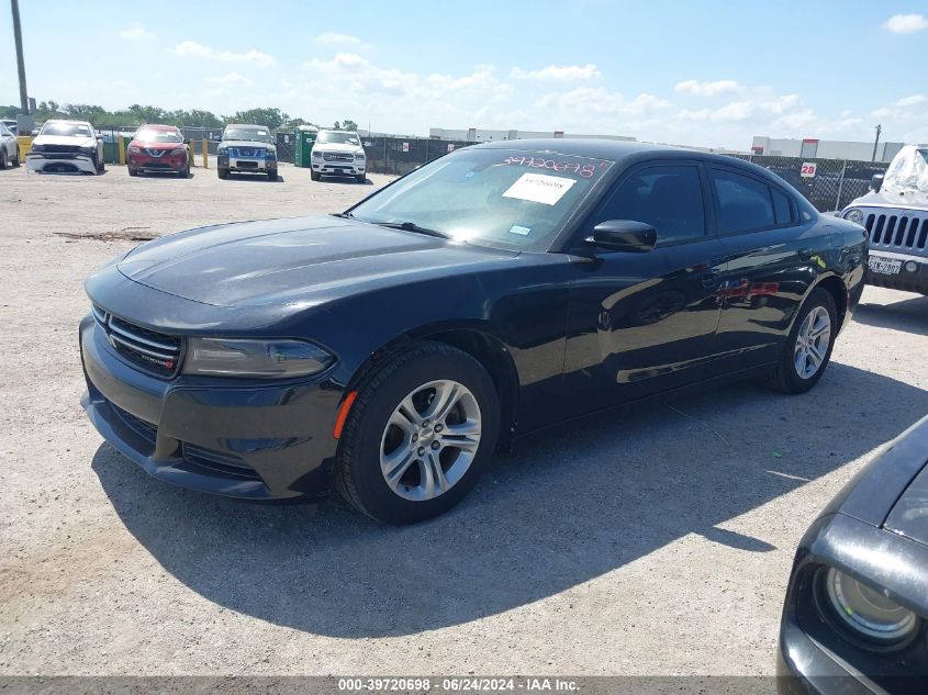 2C3CDXBG4FH744942 2015 DODGE CHARGER - Image 2