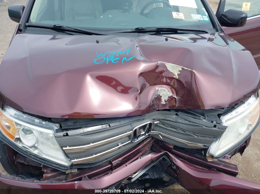 2012 Honda Odyssey Ex-L VIN: 5FNRL5H6XCB136534 Lot: 39720709