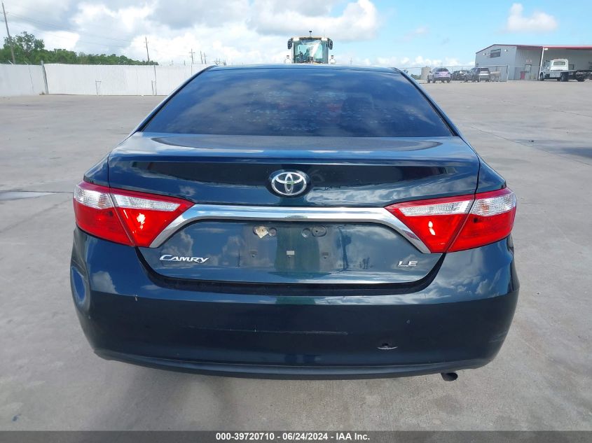 2016 Toyota Camry Le VIN: 4T4BF1FK5GR52165 Lot: 39720710