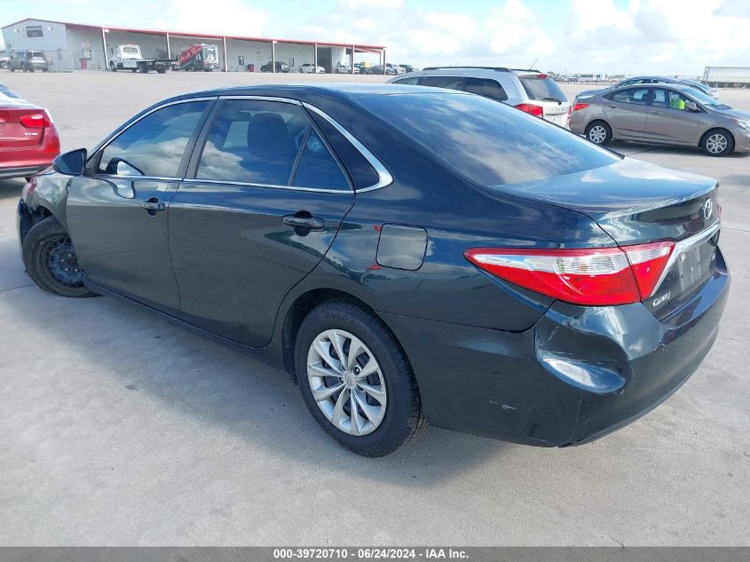 2016 Toyota Camry Le VIN: 4T4BF1FK5GR52165 Lot: 39720710