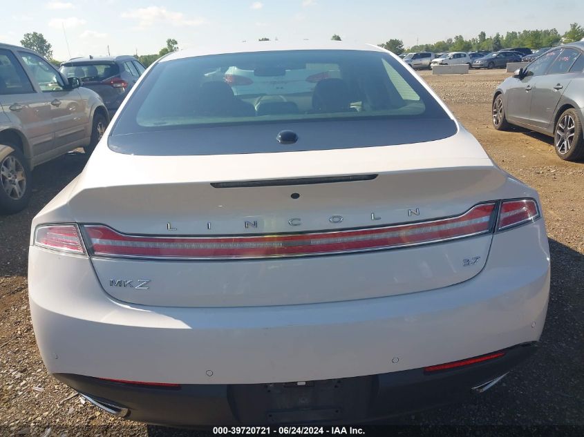 2014 Lincoln Mkz VIN: 3LN6L2GK0ER824572 Lot: 39720721