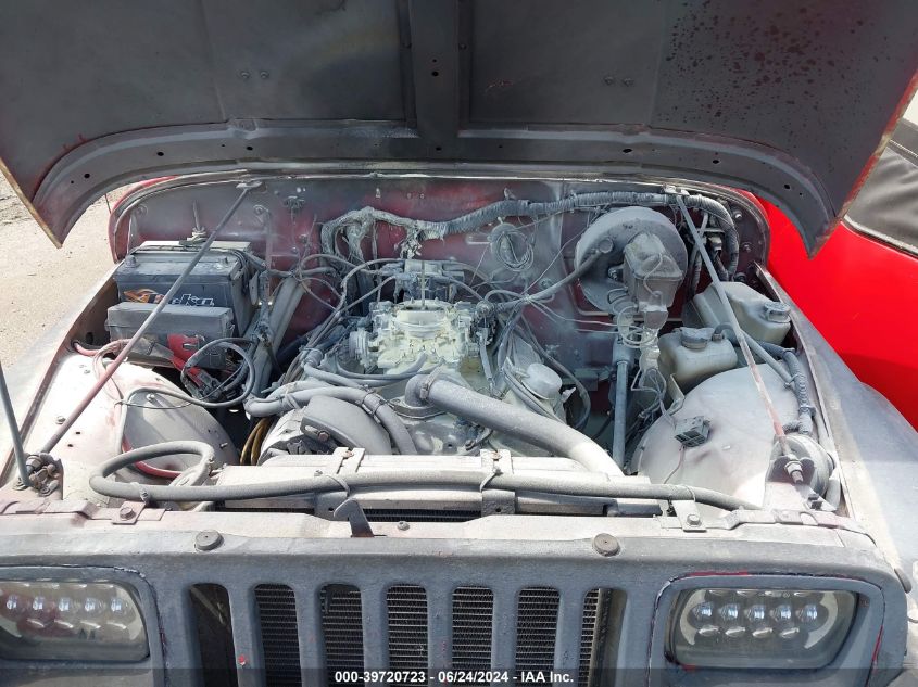 1994 Jeep Wrangler / Yj S VIN: 1J4FY19P4RP411800 Lot: 39720723