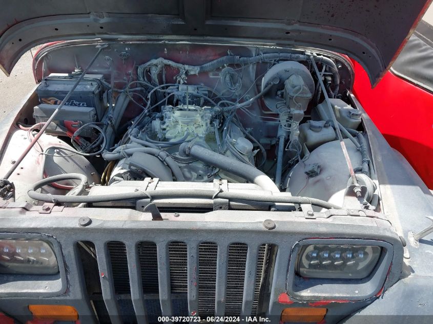 1994 Jeep Wrangler / Yj S VIN: 1J4FY19P4RP411800 Lot: 39720723