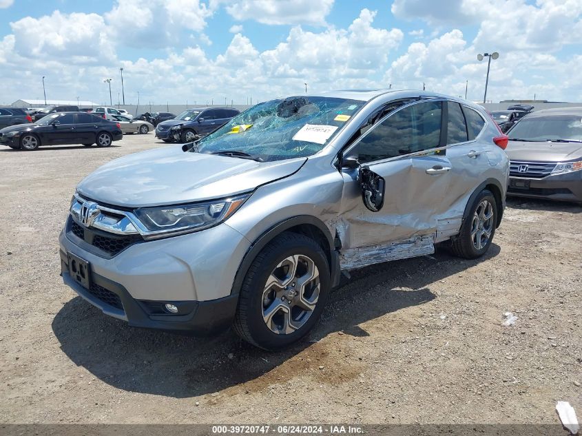 2018 Honda Cr-V Ex VIN: 5J6RW1H53JA007235 Lot: 39720747